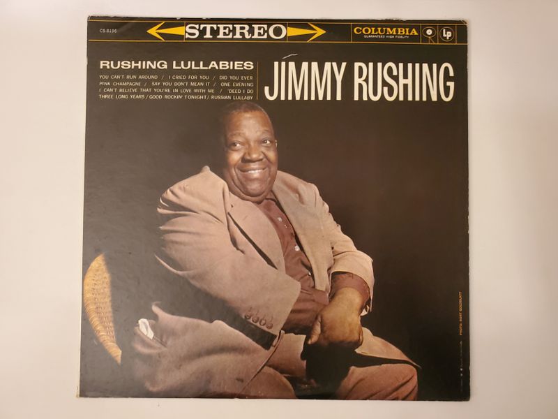 Jimmy Rushing Rushing Lullabies vinyl record